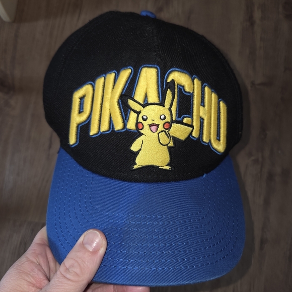 Pokemon Other - Pokemon Pikachu Black and Blue Hat